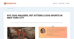 Desktop Screenshot of downtownpet.com