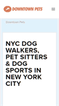 Mobile Screenshot of downtownpet.com